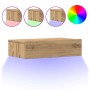 Mesita de noche madera de ingeniería roble artisan 60x35 cm by , Nightstands - Ref: Foro24-3329160, Price: 42,01 €, Discount: %