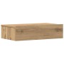 Mesita de noche madera de ingeniería roble artisan 60x35 cm by , Nightstands - Ref: Foro24-3329160, Price: 42,01 €, Discount: %