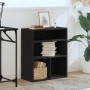 Estantería madera ingeniería negra 60x30x71,5 cm by , Bookcases and shelves - Ref: Foro24-860311, Price: 52,76 €, Discount: %