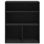 Estantería madera ingeniería negra 60x30x71,5 cm by , Bookcases and shelves - Ref: Foro24-860311, Price: 52,76 €, Discount: %