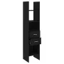 Estantería de madera contrachapada negro 40x35x180 cm de vidaXL, Librerías y estanterías - Ref: Foro24-803417, Precio: 70,56 ...