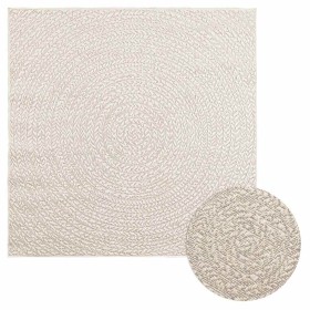 Alfombra ZIZUR apariencia yute interior exterior crema von , Teppiche - Ref: Foro24-4010376, Preis: 55,85 €, Rabatt: %
