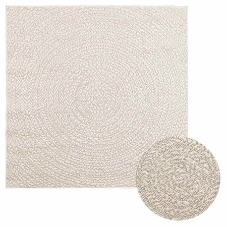 Alfombra ZIZUR apariencia yute interior exterior crema de , Alfombras - Ref: Foro24-4010376, Precio: 46,28 €, Descuento: %