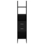 Estantería de madera contrachapada negro 40x35x180 cm de vidaXL, Librerías y estanterías - Ref: Foro24-803417, Precio: 70,56 ...