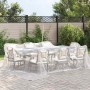 Lona transparente con ojales polietileno 4x4 m by , Waterproof tarpaulins - Ref: Foro24-4018518, Price: 34,61 €, Discount: %