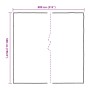 Lona transparente con ojales polietileno 5x8 m de , Lonas impermeables - Ref: Foro24-4018570, Precio: 72,54 €, Descuento: %