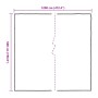 Lona transparente con ojales polietileno 5x12 m by , Waterproof tarpaulins - Ref: Foro24-4018572, Price: 95,34 €, Discount: %