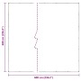 Lona transparente con ojales PVC 6x6 m de , Lonas impermeables - Ref: Foro24-4018617, Precio: 138,69 €, Descuento: %