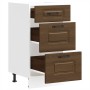 Mueble bajo de cocina Kalmar madera ingeniería de roble marrón von , Küchenschränke - Ref: Foro24-854247, Preis: 92,54 €, Rab...