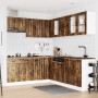 Mueble cocina Lucca roble ahumado 11 pzas madera contrachapada von , Küchenschränke - Ref: Foro24-3314926, Preis: 748,23 €, R...