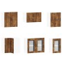 Mueble cocina Lucca roble ahumado 11 pzas madera contrachapada von , Küchenschränke - Ref: Foro24-3314926, Preis: 748,23 €, R...