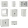 Mueble cocina Kalmar gris hormigón 8 pzas madera contrachapada von , Küchenschränke - Ref: Foro24-3314835, Preis: 541,08 €, R...