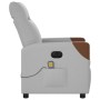 Sillón reclinable de masaje eléctrico tela gris nube von , Sessel - Ref: Foro24-3323997, Preis: 252,42 €, Rabatt: %