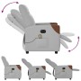 Sillón reclinable de masaje eléctrico tela gris nube von , Sessel - Ref: Foro24-3323997, Preis: 252,42 €, Rabatt: %