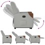 Sillón eléctrico reclinable elevable de tela gris nube de , Sillones - Ref: Foro24-3324021, Precio: 297,94 €