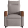Sillón de masaje eléctrico reclinable elevable tela taupé by , Armchairs - Ref: Foro24-3324035, Price: 329,94 €, Discount: %