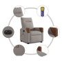 Sillón de masaje eléctrico reclinable elevable tela taupé by , Armchairs - Ref: Foro24-3324035, Price: 329,94 €, Discount: %