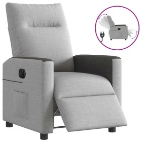 Sillón reclinable eléctrico de tela gris nube von , Sessel - Ref: Foro24-3324037, Preis: 234,18 €, Rabatt: %