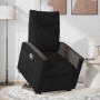 Sillón reclinable elevable tela negro by , Armchairs - Ref: Foro24-3324054, Price: 256,92 €, Discount: %