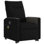 Sillón reclinable de masaje elevable tela negro by , Armchairs - Ref: Foro24-3324061, Price: 270,98 €, Discount: %