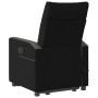 Sillón de masaje eléctrico reclinable elevable tela negro by , Armchairs - Ref: Foro24-3324075, Price: 318,82 €, Discount: %