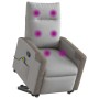 Sillón de masaje reclinable de pie de tela gris nube von , Sessel - Ref: Foro24-3324094, Preis: 270,08 €, Rabatt: %