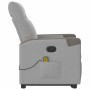 Sillón de masaje reclinable de pie de tela gris nube von , Sessel - Ref: Foro24-3324094, Preis: 270,08 €, Rabatt: %
