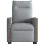 Sillón de masaje eléctrico reclinable elevable tela gris claro by , Armchairs - Ref: Foro24-3324105, Price: 316,48 €, Discoun...