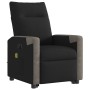 Sillón de masaje eléctrico reclinable elevable tela negro de , Sillones - Ref: Foro24-3324107, Precio: 316,48 €, Descuento: %