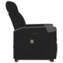 Sillón de masaje eléctrico reclinable elevable tela negro de , Sillones - Ref: Foro24-3324107, Precio: 316,48 €, Descuento: %