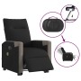 Sillón de masaje eléctrico reclinable elevable tela negro de , Sillones - Ref: Foro24-3324107, Precio: 316,48 €, Descuento: %