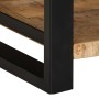 Mesa auxiliar madera maciza de mango rugosa 40x40x50 cm by , Side tables - Ref: Foro24-4015941, Price: 100,77 €, Discount: %