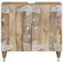 Armario de lavabo para baño madera maciza de mango 62x33x58 cm by , Bathroom furniture - Ref: Foro24-4018683, Price: 118,43 €...