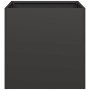 Jardinera de acero laminado en frío negro 40x40x40 cm de , Maceteros y jardineras - Ref: Foro24-860661, Precio: 60,65 €, Desc...
