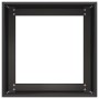 Jardinera de acero laminado en frío negro 40x40x40 cm de , Maceteros y jardineras - Ref: Foro24-860661, Precio: 60,65 €, Desc...