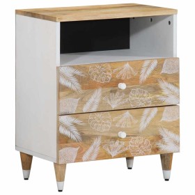 Mesita de noche madera maciza de mango 50x33x60 cm von , Nachttische - Ref: Foro24-4018674, Preis: 67,37 €, Rabatt: %