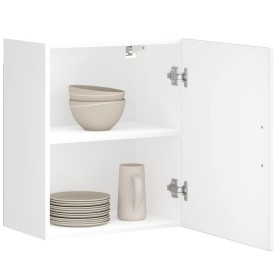 Armarios pared para cocina 2 uds Porto madera ingeniería blanca by , Kitchen cabinets - Ref: Foro24-854038, Price: 98,87 €, D...