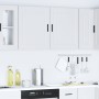 Armarios pared para cocina 2 uds Porto madera ingeniería blanca von , Küchenschränke - Ref: Foro24-854038, Preis: 98,87 €, Ra...