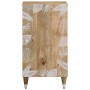 Aparador de madera maciza de mango 40x33,5x75 cm by , CD and DVD storage - Ref: Foro24-4018688, Price: 78,59 €, Discount: %