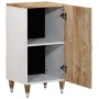 Aparador de madera maciza de mango 40x33,5x75 cm by , CD and DVD storage - Ref: Foro24-4018688, Price: 78,59 €, Discount: %