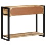Mesa consola madera maciza mango 100x35x75 cm by , console tables - Ref: Foro24-4015929, Price: 173,88 €, Discount: %