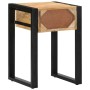 Mesa auxiliar madera maciza de mango rugosa 35x35x50 cm de , Mesas auxiliares - Ref: Foro24-4015943, Precio: 81,23 €, Descuen...