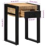 Mesa auxiliar madera maciza de mango rugosa 35x35x50 cm de , Mesas auxiliares - Ref: Foro24-4015943, Precio: 81,23 €, Descuen...