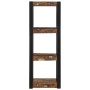 Estantería pared multicolor 35x35x100cm madera maciza reciclada von , Regale und Regale - Ref: Foro24-4015936, Preis: 118,22 ...