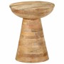 Mesa auxiliar madera maciza de mango Ø37x45 cm von , Seitentische - Ref: Foro24-4017538, Preis: 125,57 €, Rabatt: %