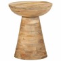 Mesa auxiliar madera maciza de mango Ø37x45 cm von , Seitentische - Ref: Foro24-4017538, Preis: 125,57 €, Rabatt: %