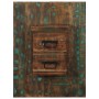 Mesilla de noche multicolor 60x32x80 cm madera maciza reciclada von , Nachttische - Ref: Foro24-4017531, Preis: 100,16 €, Rab...