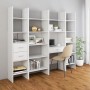 Sperrholz Bücherregal weiß 40x35x180 cm von vidaXL, Bücherregale und Regale - Ref: Foro24-803416, Preis: 74,38 €, Rabatt: %