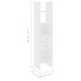 Sperrholz Bücherregal weiß 40x35x180 cm von vidaXL, Bücherregale und Regale - Ref: Foro24-803416, Preis: 74,38 €, Rabatt: %