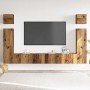 Conjunto de mueble de TV 6 piezas montado la pared madera vieja von , TV-Möbel - Ref: Foro24-3329141, Preis: 267,08 €, Rabatt: %